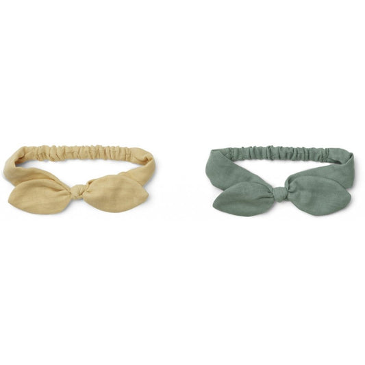 LIEWOOD Henny headband 2-pack  Wheat yellow mix