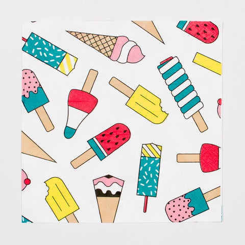 My Little Day paper napkins - ice cream