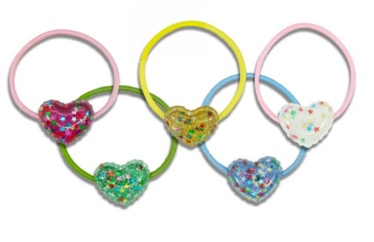 MINISTA BRIGHT HEART HAIR TIE