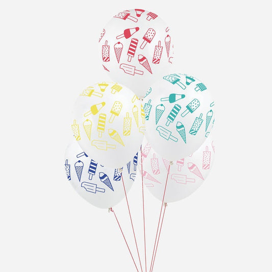 My Little Day tattooed balloons - ice cream
