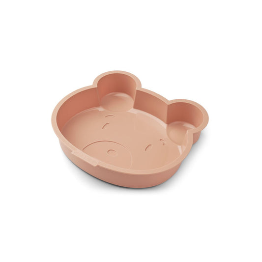 Liewood Amory cake pan - Mr bear tuscany rose