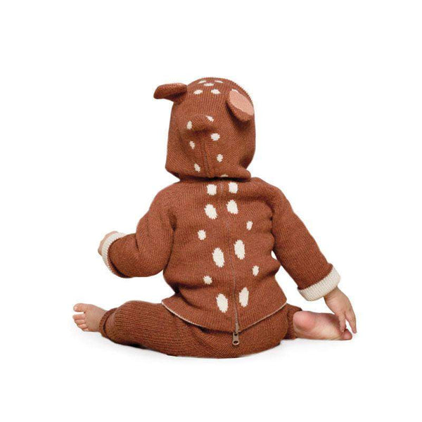 OEUF NYC Bambi Hoodie-Hazelnut/Bambi