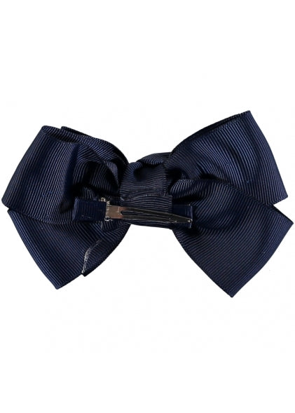 Angel's Face Big Bow Navy