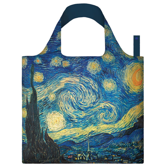 LOQI | Vincent Van Gogh Shopping Bag Museum Collection - Starry Night
