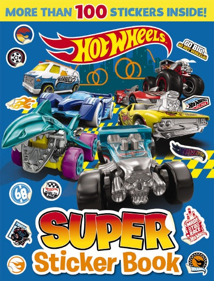 Hot Wheels: Super Sticker Book (Mattel) – Things Adorable