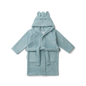 LIEWOOD Lily Bathrobe - Rabbit sea blue