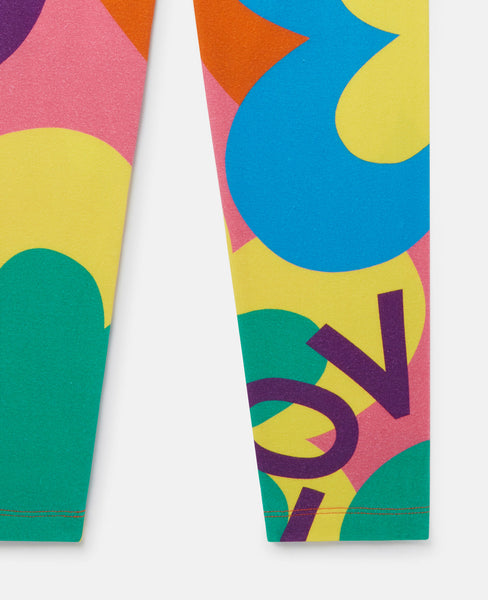 STELLA MCCARTNEY Love Graphic Leggings