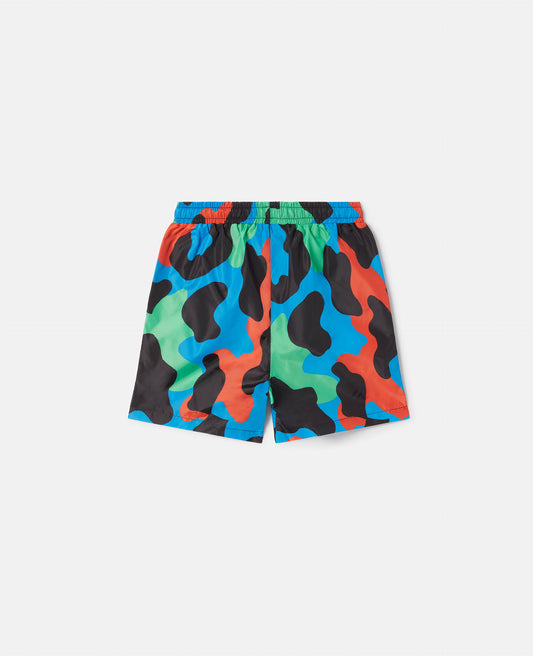 STELLA MCCARTNEY Camouflage Print Shorts