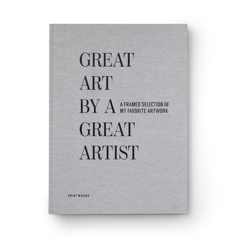 Printworks  Frame Book Great Art - Grey