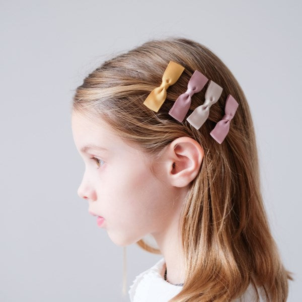 Mimi & Lula GIANT MARTHA BOWS - BUTTERSCOTCH