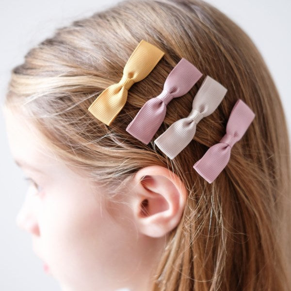 Mimi & Lula GIANT MARTHA BOWS - BUTTERSCOTCH