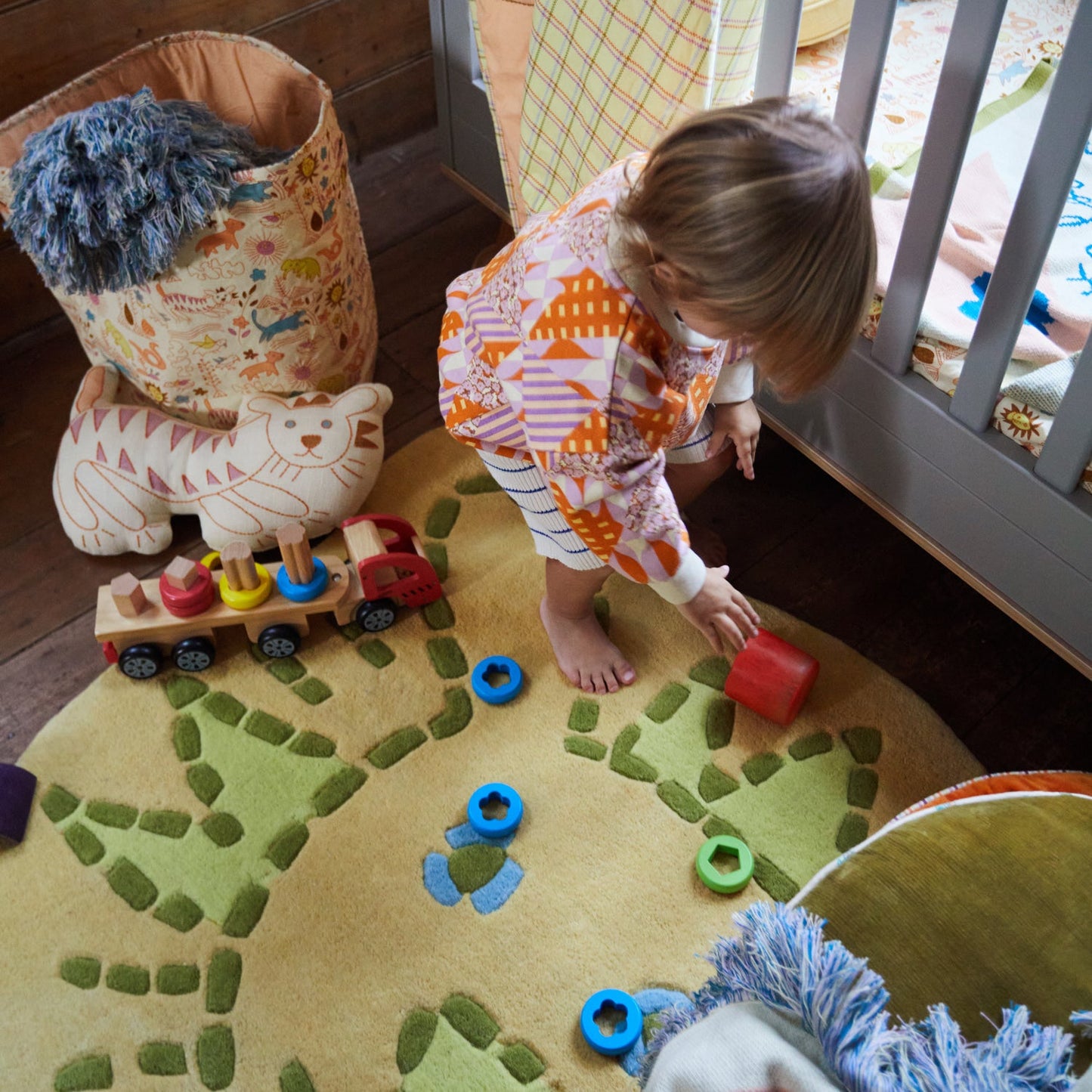 SAGE & CLARE BROSELEY COTTON BASKET