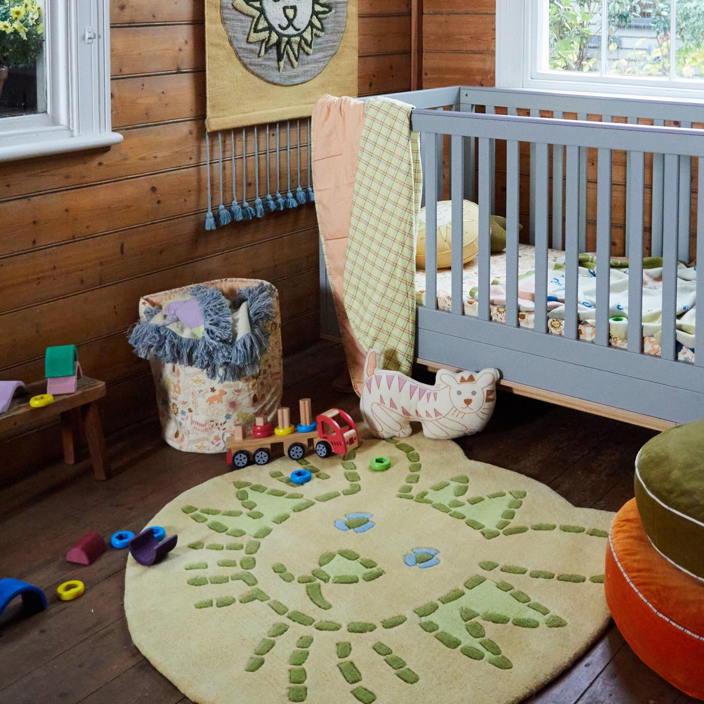 SAGE & CLARE BROSELEY COTTON BASKET