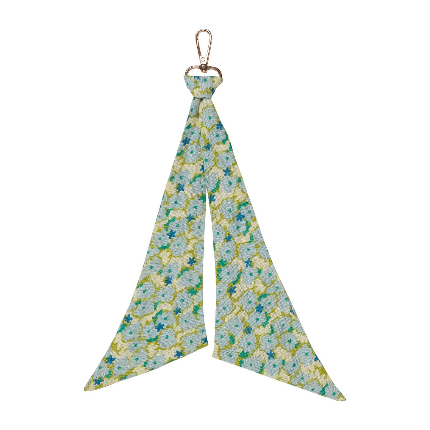 SAGE & CLARE LEYLAND BANDANA KEY RING - CLOUD FLORAL