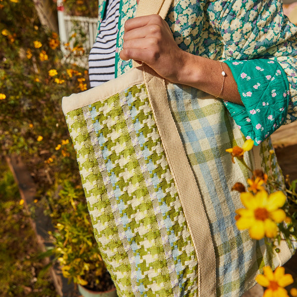 SAGE & CLARE BODMIN WOVEN TOTE BAG - SPLICE