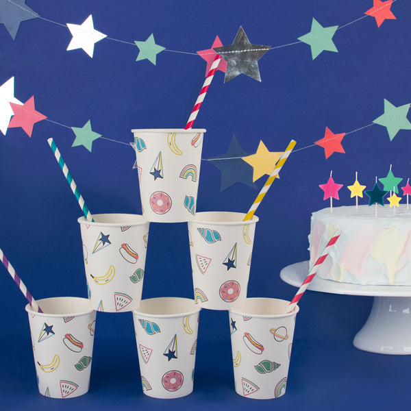 My Little Day paper cups - friends - 8 paper cups