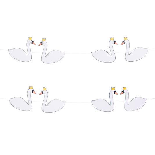 My Little Day paper garlands - swans