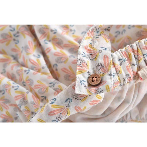 LOUISE MISHA Dress Ambika Cream Petals BABY AND KIDS