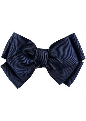 Angel's Face Big Bow Navy