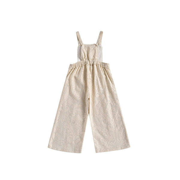 LOUISE MISHA  Overalls Bacalar Cream Baroque Lace BABY AND KIDS