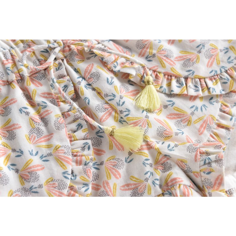 LOUISE MISHA Shorts Asha Cream Petals BABY AND KIDS
