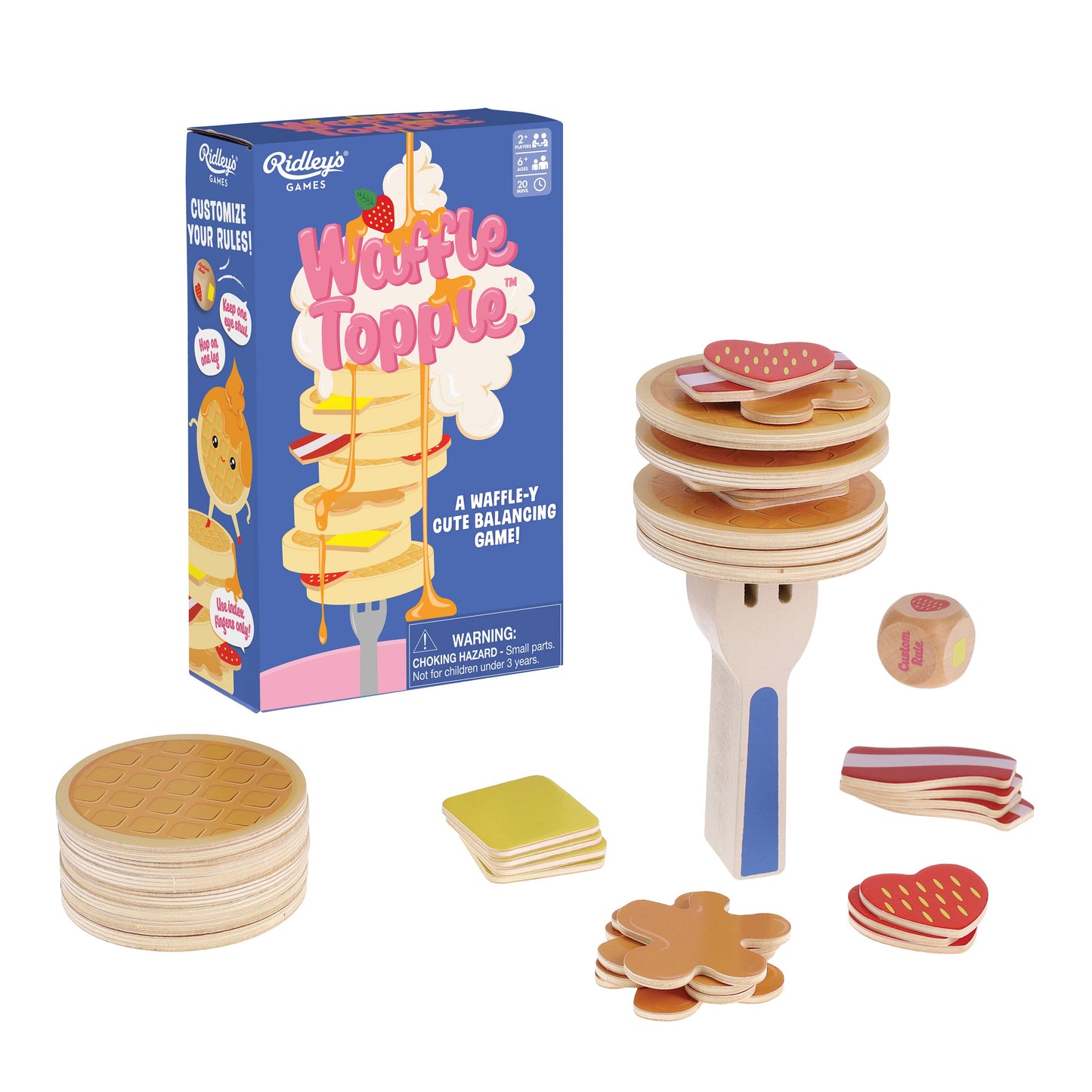 RIDLEYS WAFFLE TOPPLE GAME