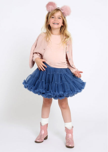 Trinity TuTu Skirt Denim Blue