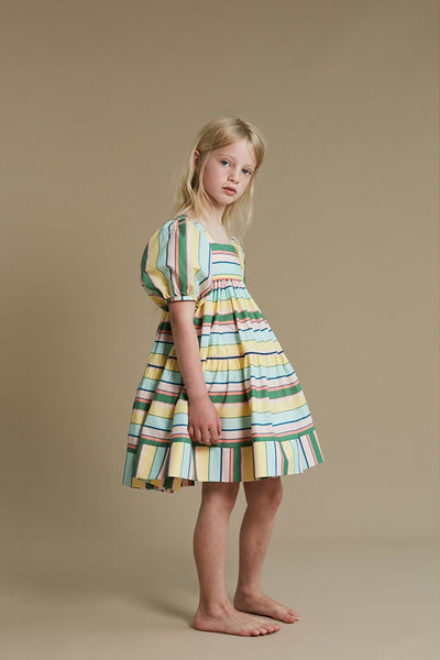THE MIDDLE DAUGHTER KNOW FULL WELL  DRESS Multi-Stripe