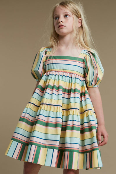 THE MIDDLE DAUGHTER KNOW FULL WELL  DRESS Multi-Stripe