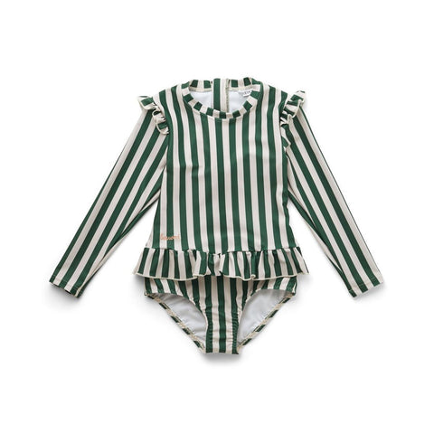 LIEWOOD Sille Swim Jumpsuit - Garden green/sandy