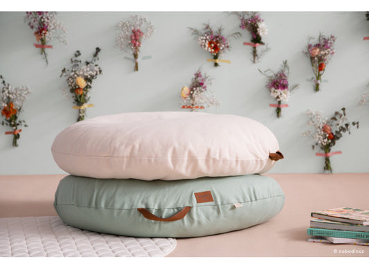 Nobodinoz  Sahara floor cushion • provence green 90X16X90