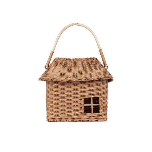 Olli Ella RATTAN HUTCH BIG BASKET