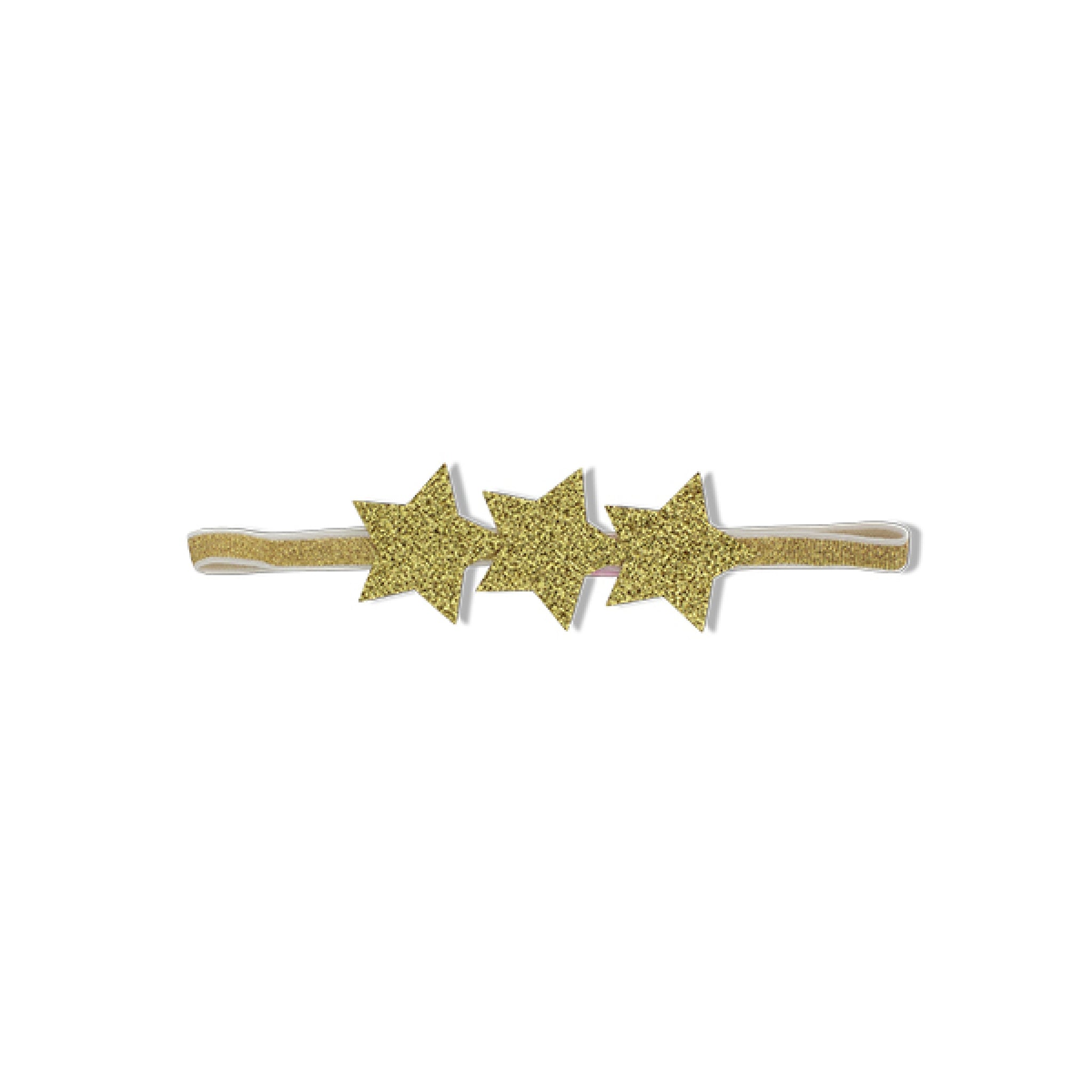 MILK X SODA SPARKLE STAR STRECH HEADBAND GOLD