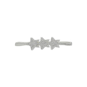 MILK X SODA SPARKLE STAR STRECH HEADBAND SILVER