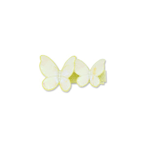 MILK X SODA TWIN BUTTERFLIES HAIR CLIP SHINY YELLOW