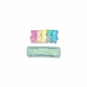 MILK X SODA RAINBOW TEDDY BEAR HAIR CLIP