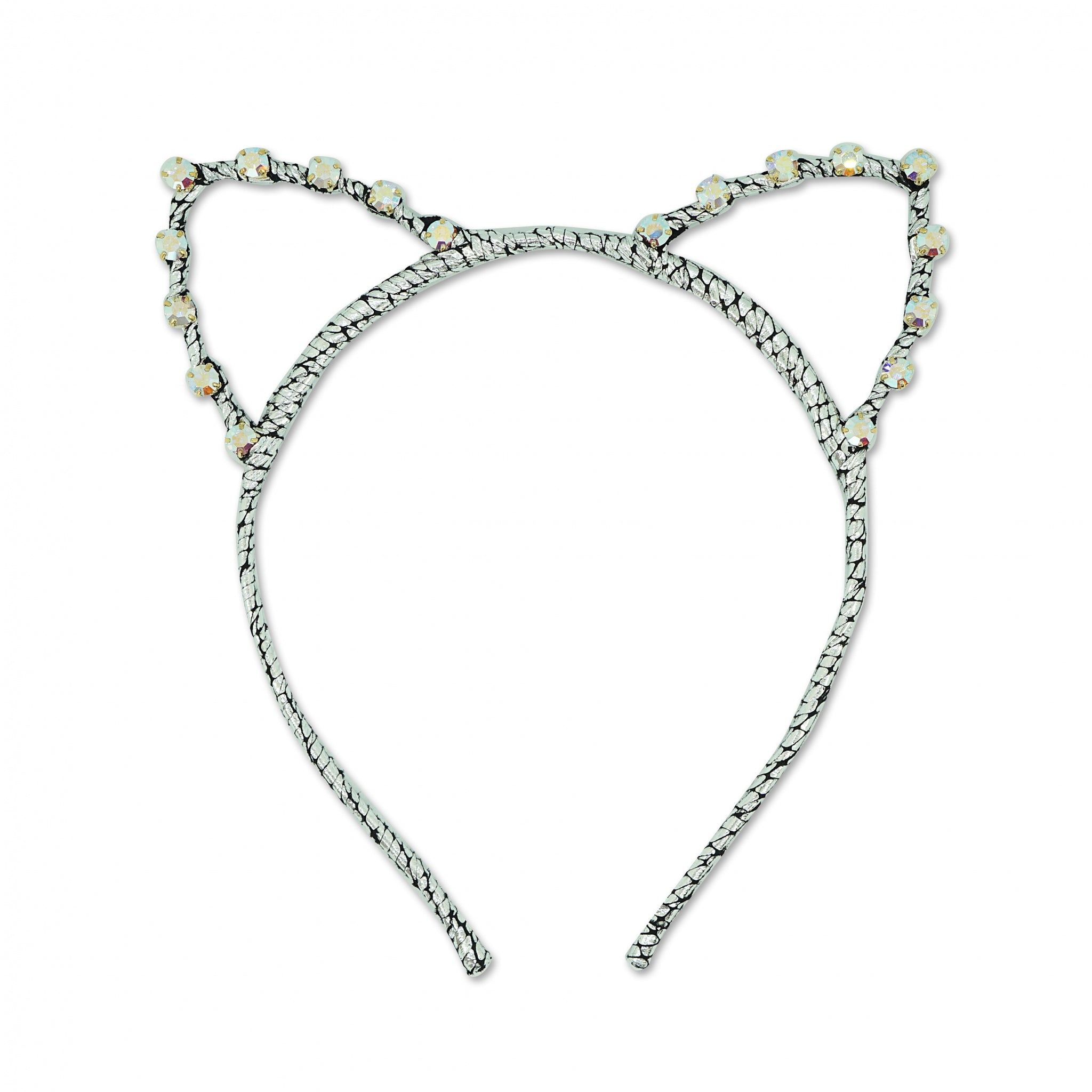 MILK X SODA JEWEL CAT HEADBAND SILVER