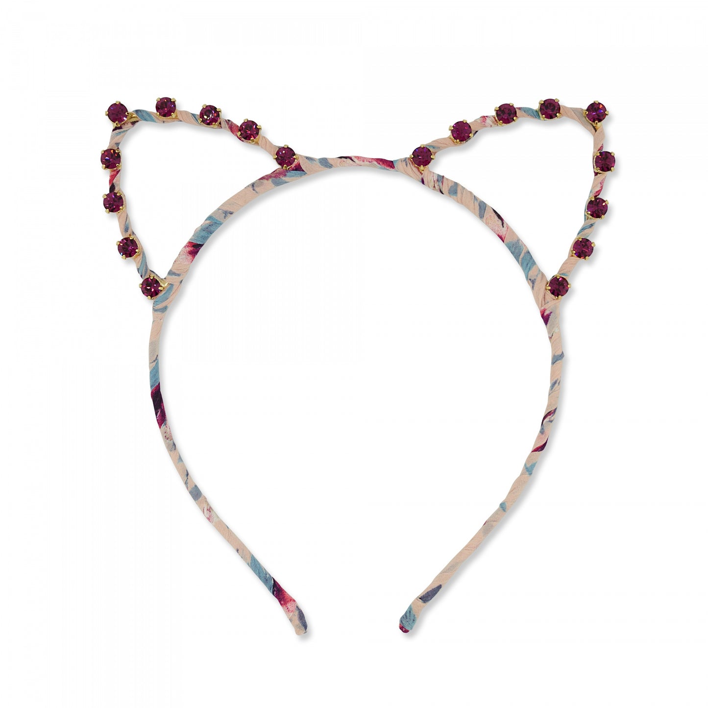 MILK X SODA JEWEL CAT HEADBAND HOT PINK