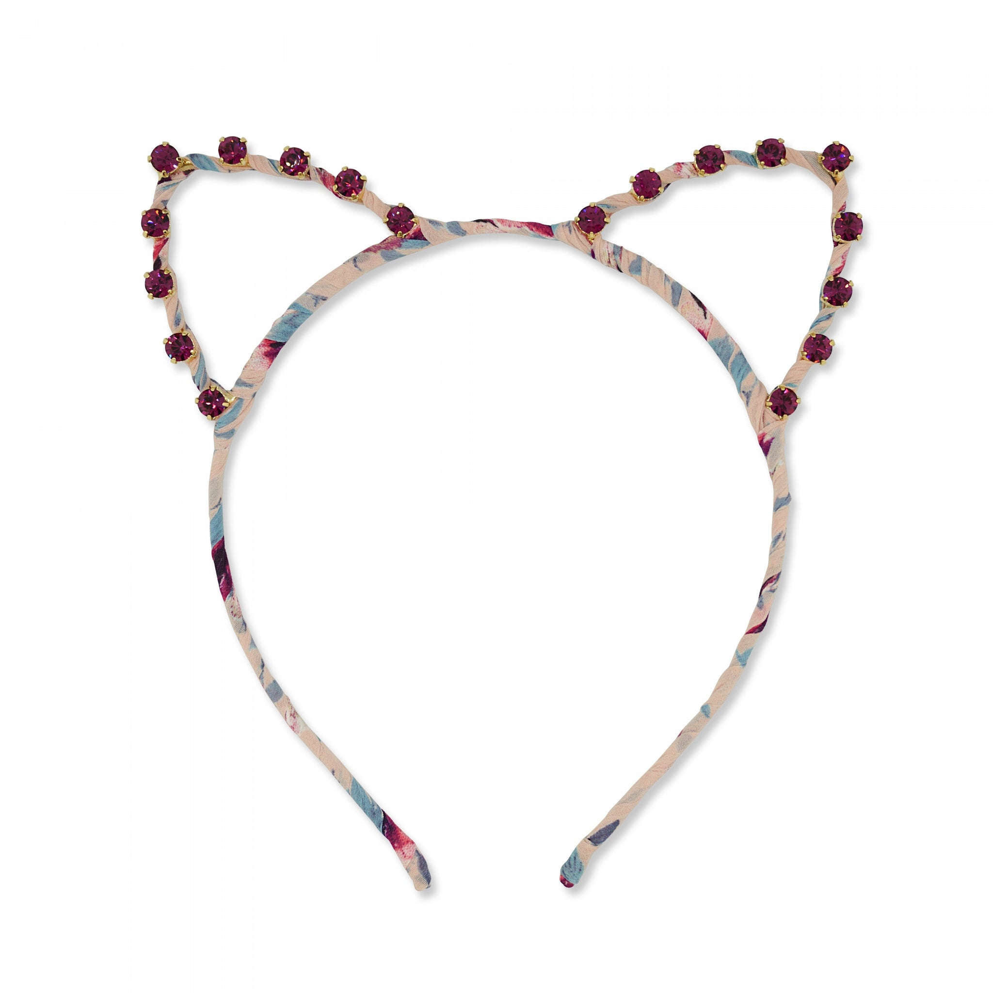 MILK X SODA JEWEL CAT HEADBAND HOT PINK