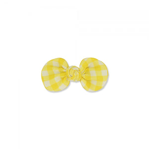 MILK X SODA PICNIC BOW HAIR CLIP YELLOW