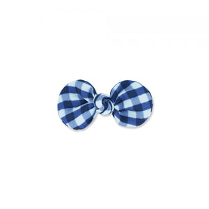 MILK X SODA PICNIC BOW HAIR CLIP NAVY