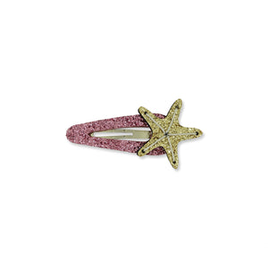 MILK X SODA GLITTER STARFISH HAIR CLIP GOLD