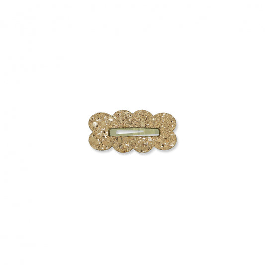 MILK X SODA GLITTER BUBBLE HAIR CLIP CHAMPAGNE