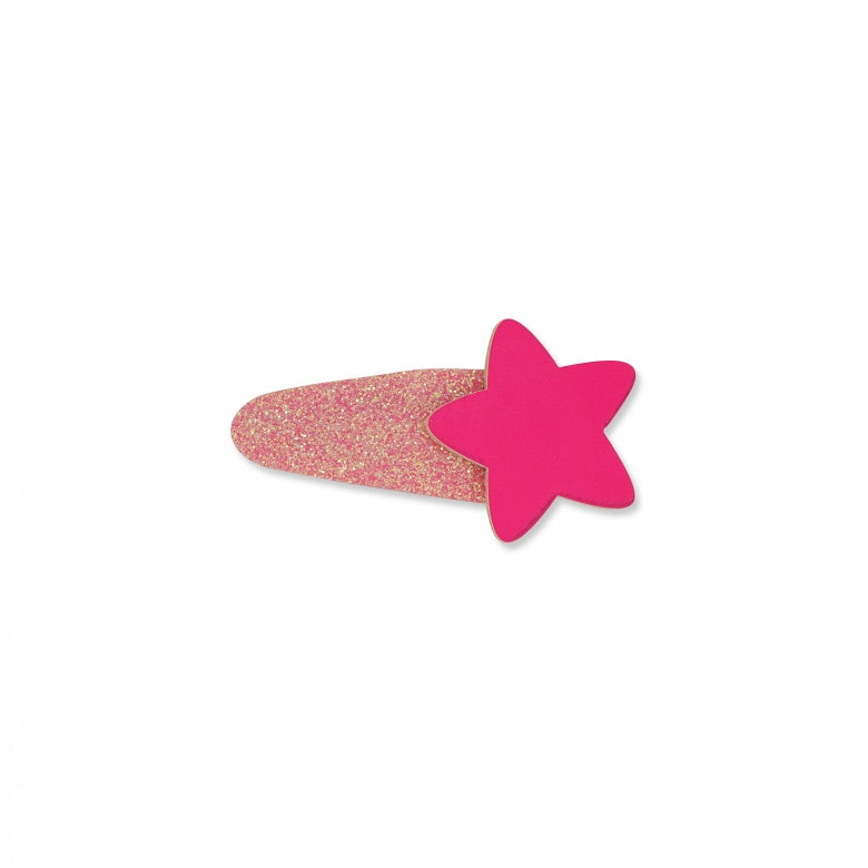 MILK X SODA NEON STAR HAIR CLIP PINK