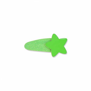 MILK X SODA NEON STAR HAIR CLIP GREEN