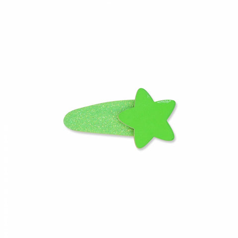 MILK X SODA NEON STAR HAIR CLIP GREEN