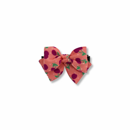 MILK X SODA CHERRY HAIR CLIP PEACH