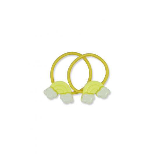 MILK X SODA CLOUDY DREAM HAIR TIE YELLOW