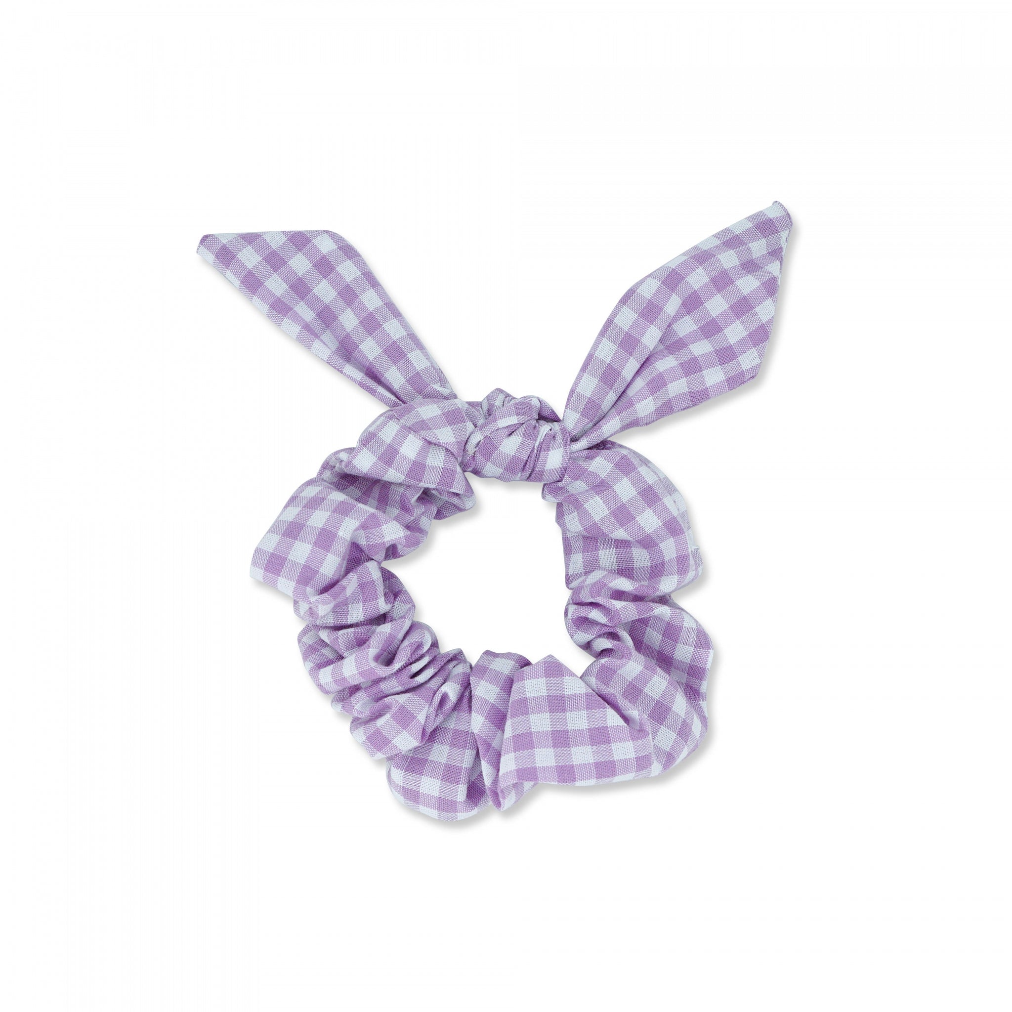 MILK X SODA CHARLOTTE BOW SCRUNCHIE PURPLE