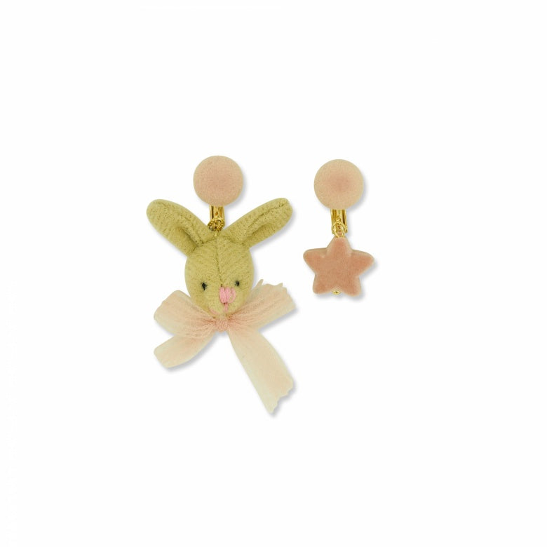 MILK X SODA PINKY BUNNY EARRINGS